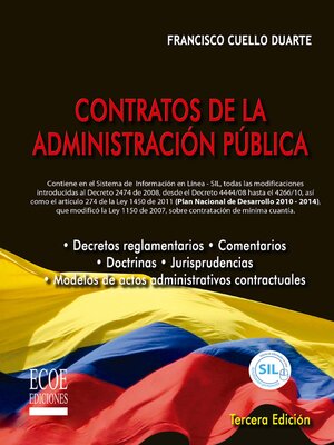 cover image of Contratos de la administración pública